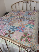Vintage Handmade Feed Sack  Patchwork 67