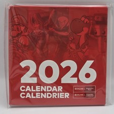 Nintendo Switch 2026 Promo Calendar Nintendo Classics *NEW* My Nintendo Rewards picture