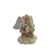 David Frykman Oldest Angel w/ Lamb Sheep Figurine 1995 Coyne's Religious Decor picture