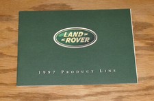 Original 1997 Land Rover Full Line Sales Brochure 97 Range Discovery Defender 90 picture