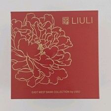 Liuli Gongfang Glass Paperweight Year of Rat Mouse Fortune East West Bank In Box picture
