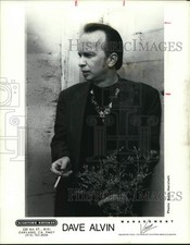 1992 Press Photo Entertainer Dave Alvin - lrp26973 picture
