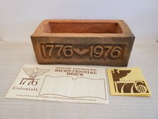 Vintage 1776-1976 Bicentennial Planter Brick by Glen-Gery – 8 1/4