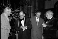 Amercan Beat authors William S Burroughs Allen Ginsberg Peter Orlo- Old Photo picture