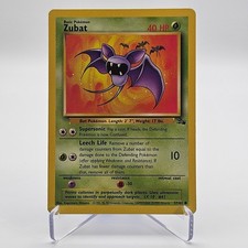 Zubat - 57/62 - Jungle Unlimited WOTC Pokemon Card VLP picture