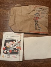 1950’s Hallmark Western Pop Up Birthday Card With Wrapper picture