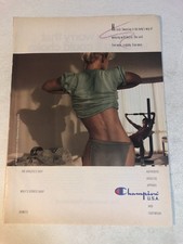 Champion Athletic Apparel 1988 Vintage Print Ad Advert pa57 picture