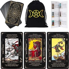 Tarot Cards for Beginners, Classic Tarot Cards with Meanings on Them, Durable Ta picture