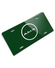 1968 - 1969 AMC AMX Quarter Panel Circle Emblem Novelty License Plate  16 colors picture
