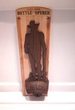 John Wayne Cast Iron Bottle Opener, 8.8 x 2.8 in picture