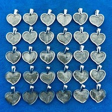 30PCS Muonionalusta iron meteorite heart shape pendant  SIZE:16*14mm   LY979 picture