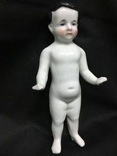  6'' VINTAGE FROZEN CHARLOTTE  VICTORIAN PORCELIAN DOLL   picture