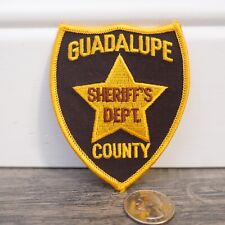 TEXAS TX GUADALUPE COUNTY SHERIFF NICE SHOULDER PATCH POLICE picture