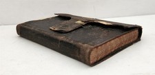 1891 antique DIARY newark nj FULL farm many names chapman newcomb etc  picture
