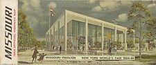 1964 MISSOURI Official State Highway Road Map Route 66 World's Fair Pavilion picture