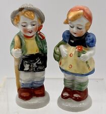 Occupied Japan Vintage Boy Girl Figurines 4 5/8