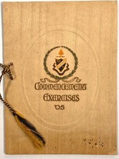 1905 LA GRANDE HIGH SCHOOL vintage student program COMMENCEMENT EXERCISES Oregon picture