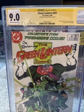 Green Lantern #201 Signed By Joe Staton picture