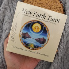 New Earth Tarot Cards 78 Card Complete Deck First Edition 2012 Kate Silver picture