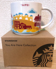 TAIPEI TAIWAN Starbucks coffee Cup Mug 14oz You Are Here Collection NEW in Box picture