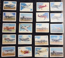 VINTAGE 1930's Wings CIGARETTE CARDS Set Of 20  picture