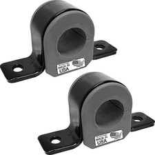 Pair Made In The USA Front Sway Bar Bushing and OE Bracket Kit for Ford F-250 F- picture