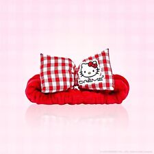 The Creme Shop X Hello Kitty Plush Spa Headband - Red Gingham picture
