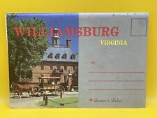Williamsburg, Virginia 12 Double-Sided Folder Postcard Governor’s Palace picture