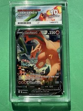 💎 ACE 10 💎 Charizard V Alt Art Full Art Holo 154/172 Brilliant Stars 2022 picture