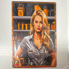 DeWALT Premium Assured Quality Non-Sport Trading Card Female Mechanic Base picture