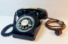 VINTAGE 1950'S WESTERN ELECTRIC MODEL 500 ROTARY DIAL DESK PHONE picture