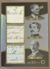ABNER DOUBLEDAY CAMP 2024 PIECES OF THE PAST 1800's ED HAND WRITTEN TRIPLE RELIC picture