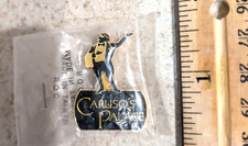 Vintage Caruso's Palace Orlando's Landmark Italian Ristorante Brooch Pin picture