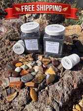 Rock Tumbling Grit & Polish Kit - 4 Steps picture