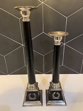 Bombay Company Tall Empire Style Candle Holders - a Pair picture
