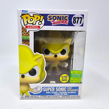 Funko Pop Super Sonic the Hedgehog First Appearance #877 Glow 2022 SDCC Summer picture