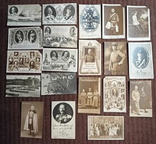 Vtg WW1 German NPG Postcard Lot 20 Pcs 1870-14 Leaders Kaiser Generals +++ 1930s picture