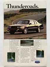 1985 Ford Thunderbird Print Ad picture