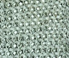 Chain Mail Sheet 8-mm 18 Gauge Flat Ring Dome Riveted With Solid Ring picture