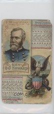 1889 Duke's A Short History of Generals Tobacco N114 Gen OO Howard 0v3e picture