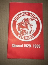 Downey Union High School Class Reunion 1929 - 1938 1982 California picture