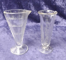 Vintage Small Apothocary Beakers - Zolenic and Armstong labs picture