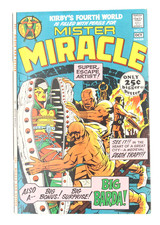 Mister Miracle #4 1971 1st Big Barda Dr. Bedlam DC Comics DCU KEY Kirby FN/VF picture