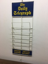 Vintage Daily Telegraph Newspaper Display Rack picture