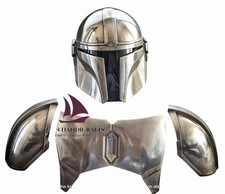 ZAIN Authentic Mandalorian Armor Replica | Beskar Steel Star Wars Cosplay Prop & picture