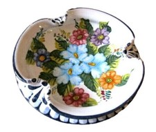 VINTAGE TURI D'ALBISSOLA CERAMIC CIGAR ASHTRAY DISH SIGNED picture