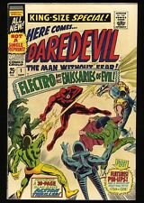 Daredevil Annual (1967) #1 VF- 7.5 1st Appearance Emissaries Marvel 1967 picture