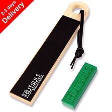 Hutsuls Pocket Knife Leather Strop Kit for Knife Sharpening Stropping Compound picture