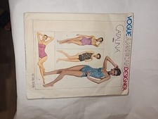 Vtg 1978 Vogue American Designer Sewing Pattern 1893 Swimsuit Catalina Uncut DIY picture