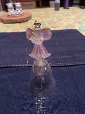 Vintage Christmas Angel Glass Bell  picture